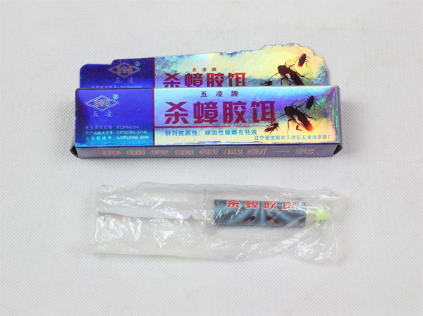 杀蟑胶饵